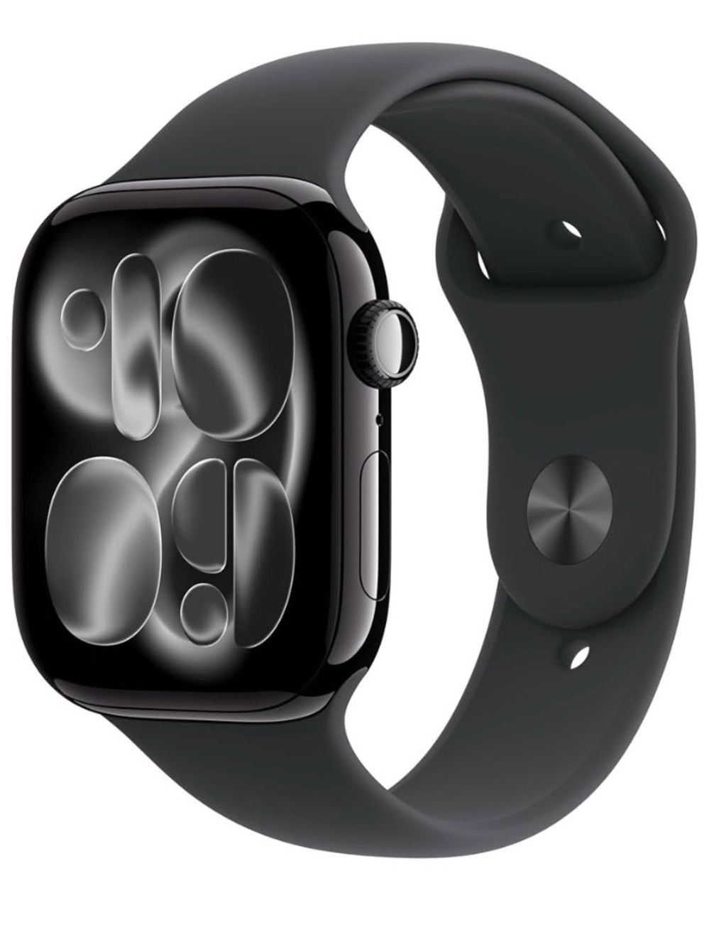 Apple Watch - Black Aluminum Case with Black Sport Band